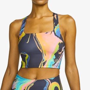 Nike Aurora Women's Cropped Marbled Tank